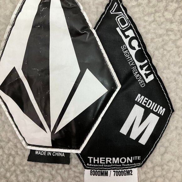 Volcom Womens Brown Tribute Parka Thermonite Snowboard Ski Long Coat Size M - Picture 14 of 16